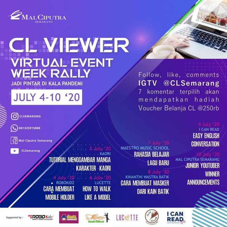 CL VIEWER | Virtual Event Week Rally Mal Ciputra