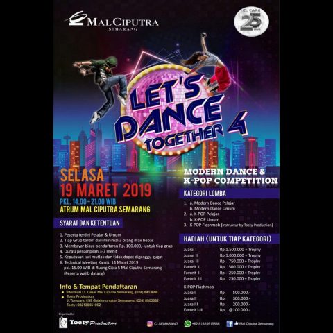 Let's Dance Together 4 - Mal Ciputra Semarang