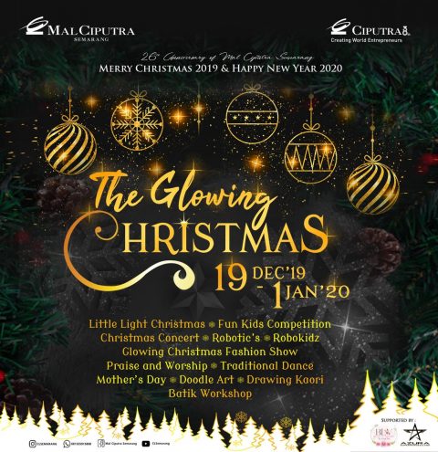The Glowing Christmas 19 Des 2019 - 1 Jan 2020